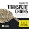 Dc Cargo Grade 70 Transport Chain With Grab Hooks, 5/16in X 20' 5162070TC - alternate 4